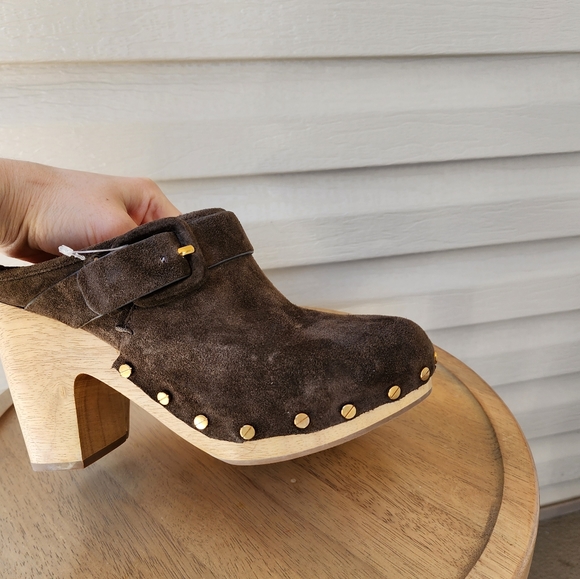 Veronica Beard Dacey heeled mules clogs - Picture 13 of 15